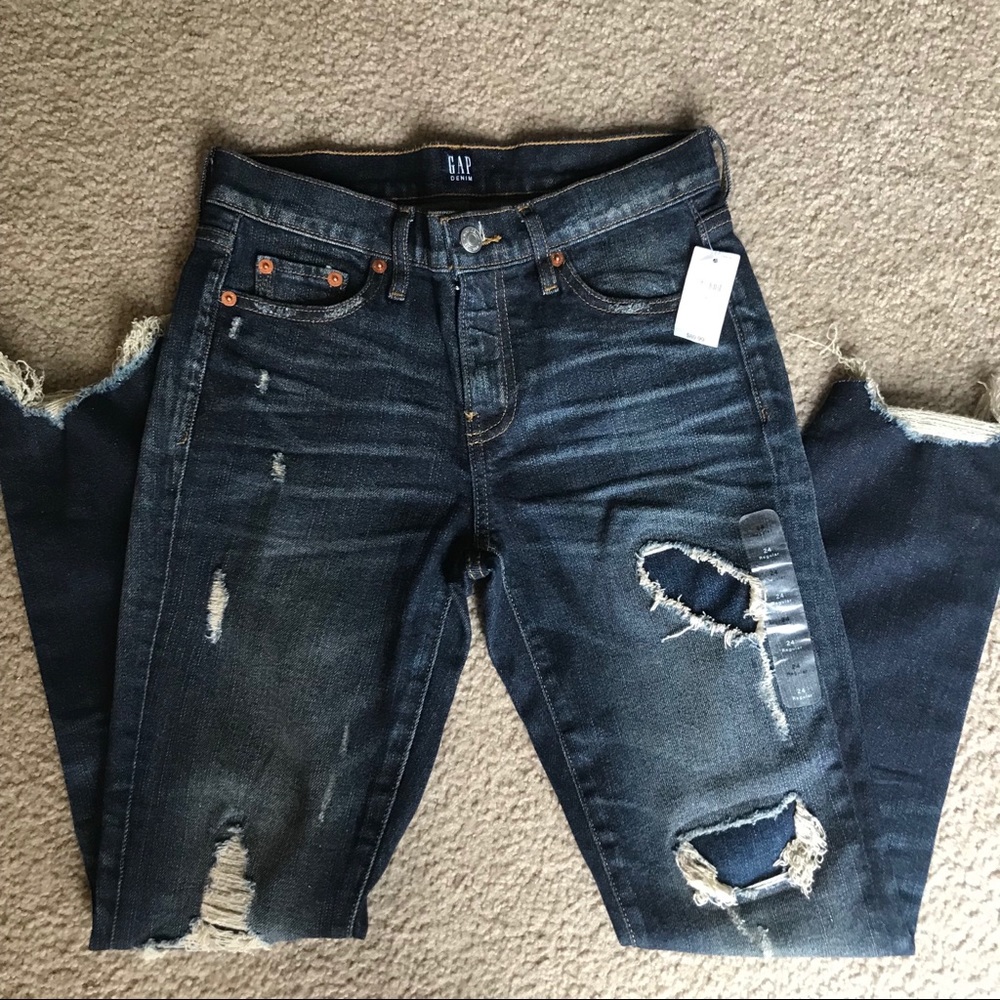 Gap distressed denim